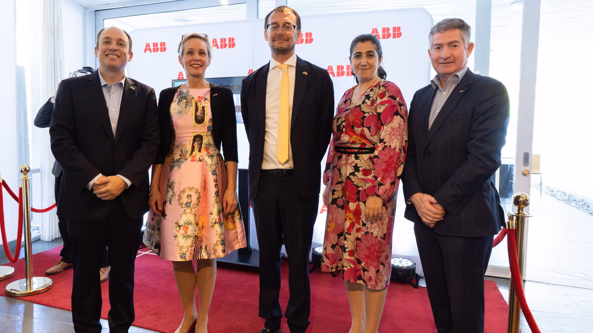 ABB exhibe tecnología de vanguardia para la minería en Swedish Innovation Days