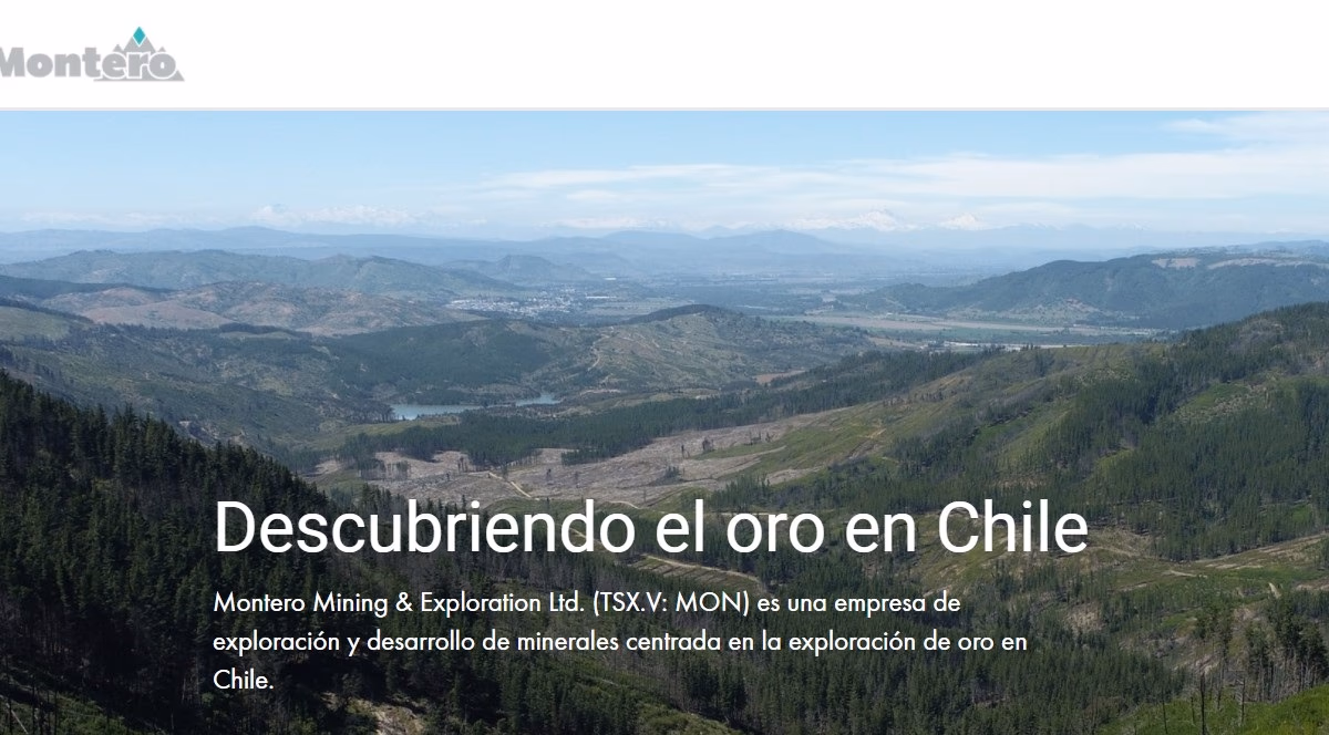 Actualización de Montero Mining and Exploration Ltd. sobre el programa de perforación del proyecto Isabella Gold-Silver en Chile
