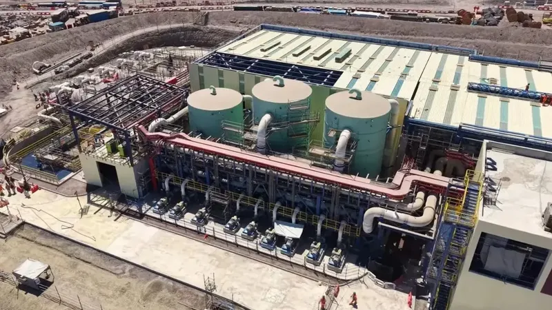 Aguas Horizonte finaliza planta desaladora en Antofagasta: hito clave para minería