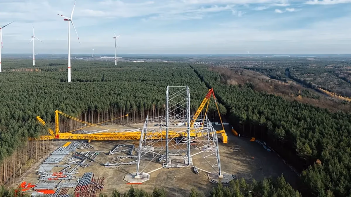 Alemania construye en Brandeburgo el aerogenerador más alto del mundo