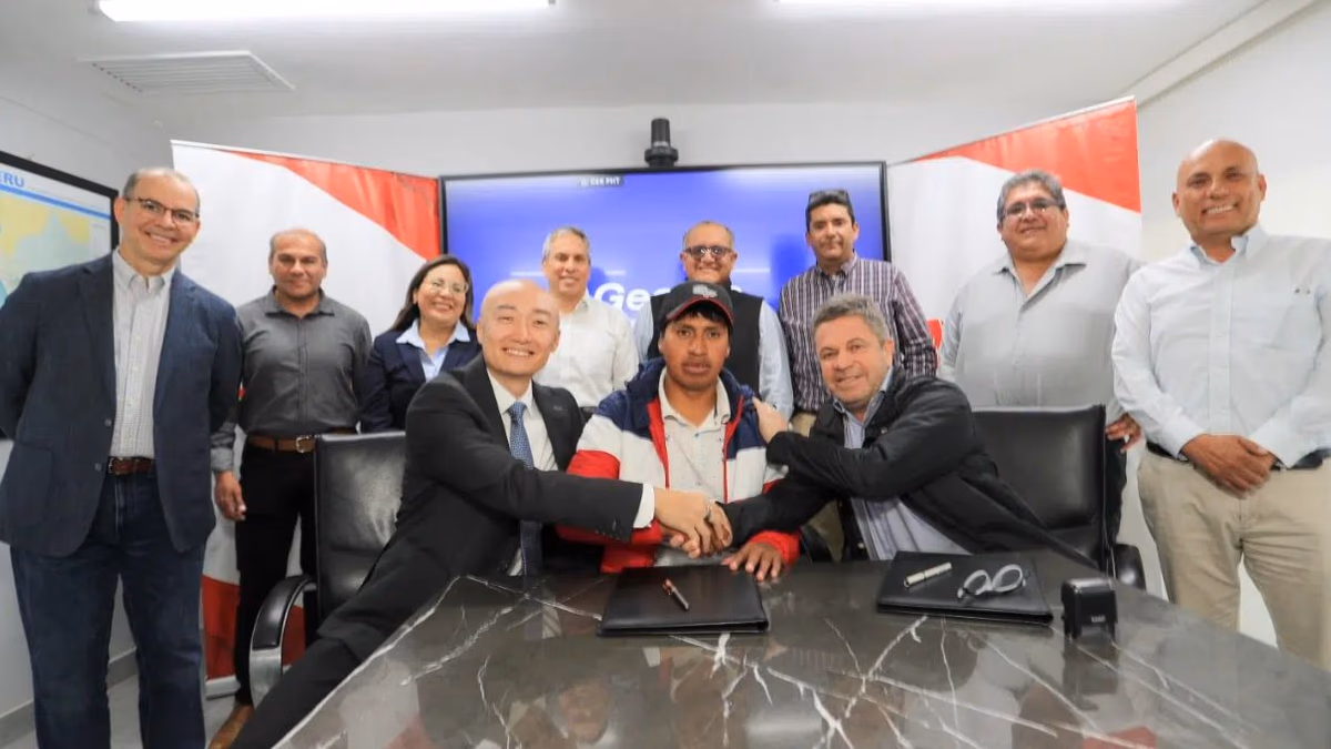 Alianza Geotec y Ecosem para perforación conjunta en proyecto Chalcobamba