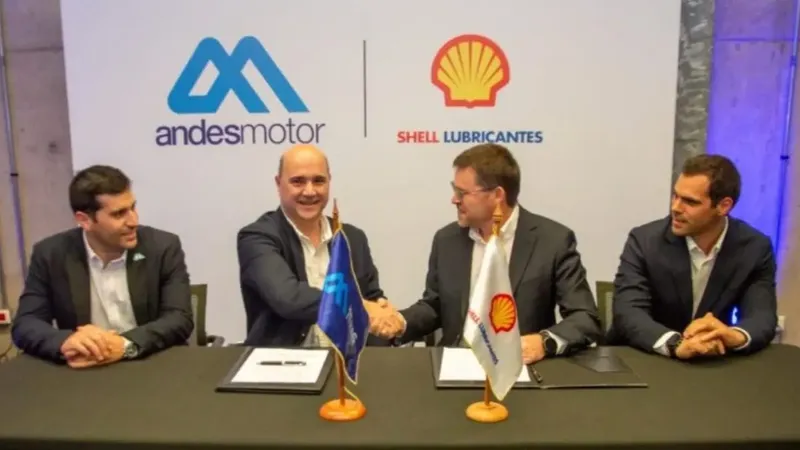 Andes Motor y Shell impulsan postventa automotriz con lubricantes premium en Chile