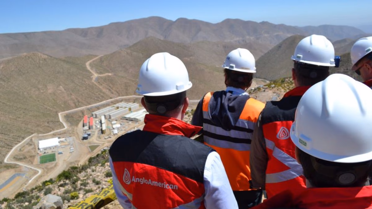 Anglo American Reduce la Producción Estimada de Cobre para 2023