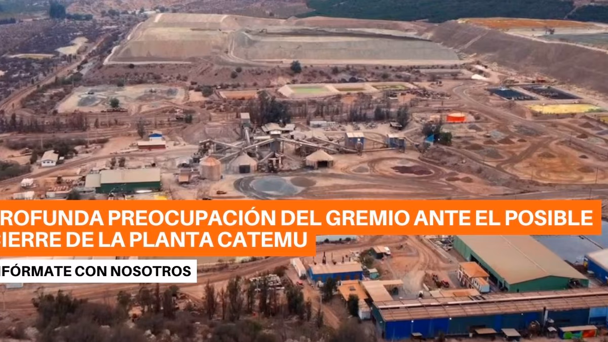 Ante eventual cierre de Planta Catemu, Sonami expresa su preocupación