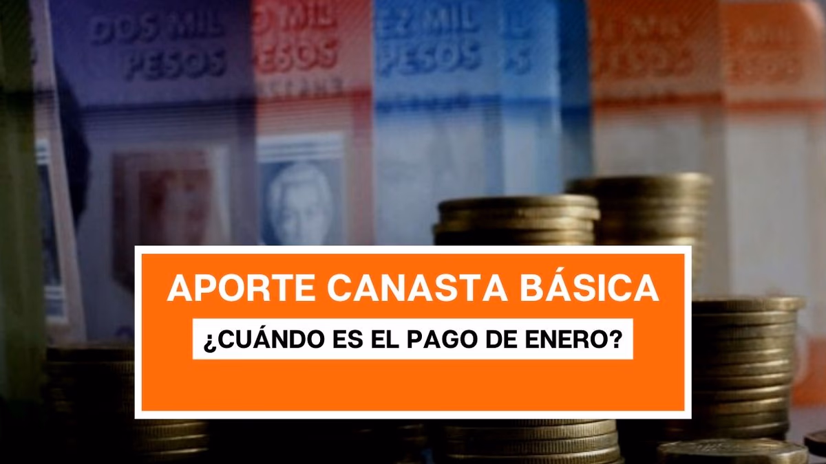Aporte Canasta Básica: ¿Cuándo es el pago de enero?