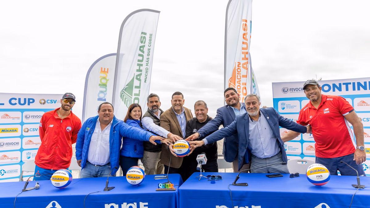 Arena Cavancha de Iquique será sede por primera vez de una Final Olímpica Masculina Continental de Voleibol Playa