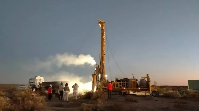 Argentina: Con respaldo de capital privado, Blue Sky inicia nueva etapa de perforaciones en proyecto de uranio en Río Negro