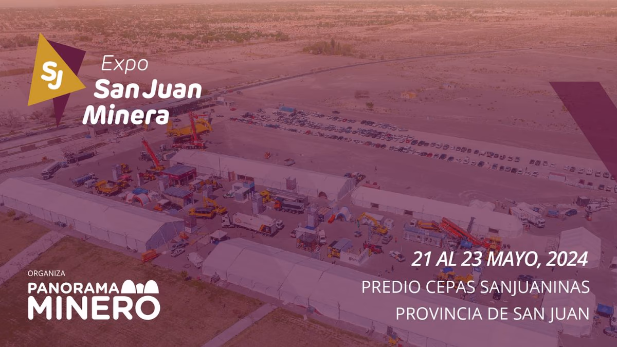 Argentina: Del 21 al 23 de mayo regresa Expo San Juan Minera, la exposición más federal de la minería argentina