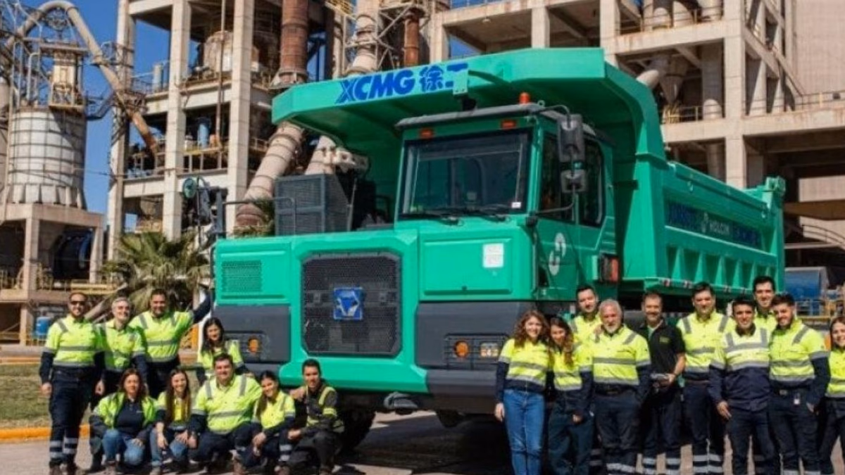 Argentina: Llega el primer camión eléctrico para la minería de canteras