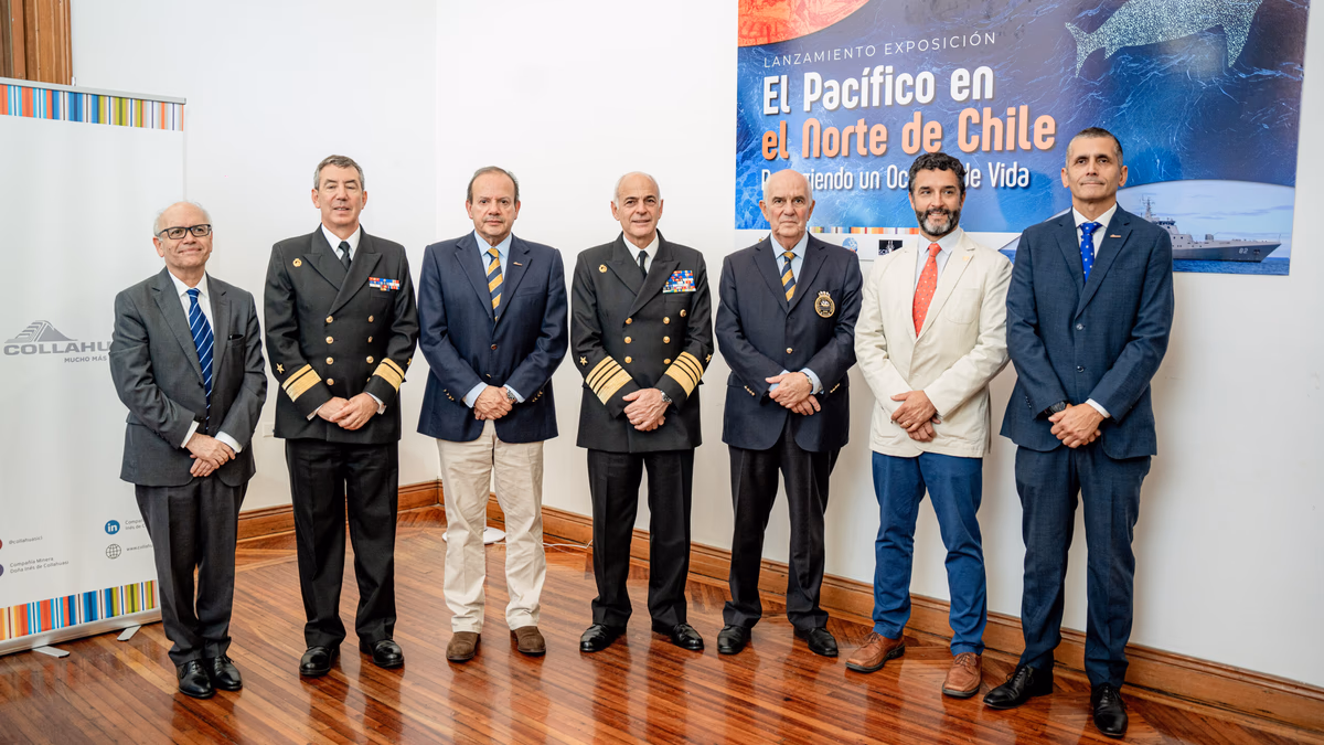 Armada y Collahuasi dan inicio al Mes del Mar con muestra oceanográfica “El Pacífico en el Norte de Chile: Protegiendo un Océano de Vida”