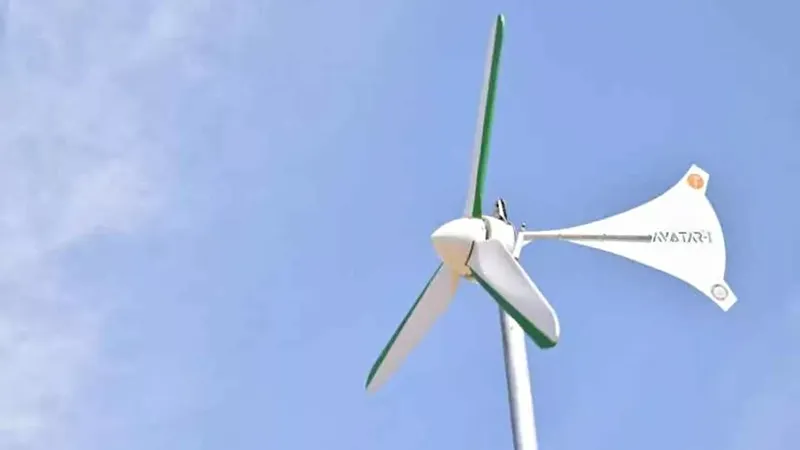Así es el aerogenerador doméstico Avatar: energía para 20 años por menos de $1.000.000