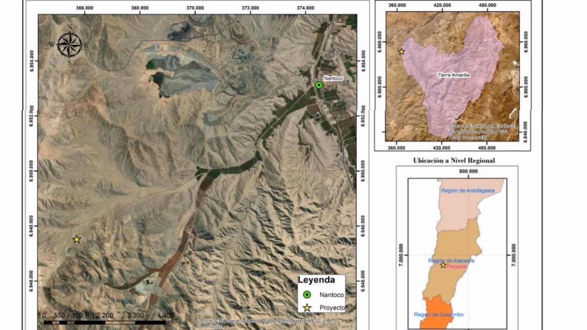Atacama avanza en minería: SEA evalúa proyecto de $22,700 para nueva planta procesadora de Cu, Au y Fe