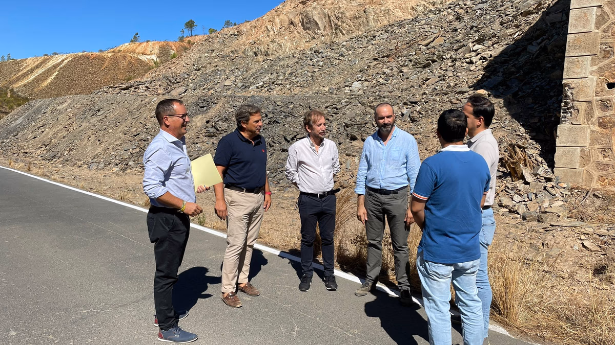 Atalaya Riotinto finaliza con éxito las obras de restitución de la carretera HV-5011