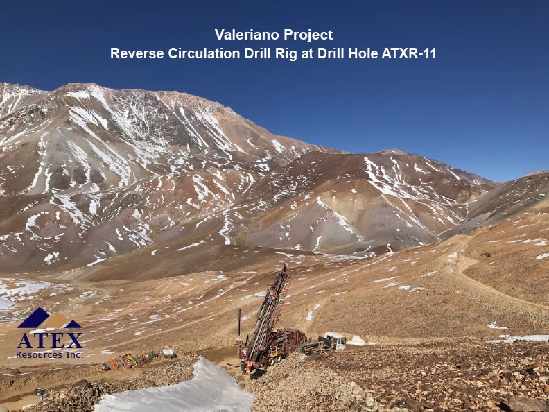 ATEX Resources Inc. define oportunidad para extender la mineralización de pórfido más cerca de la superficie en su proyecto de cobre y oro Valeriano