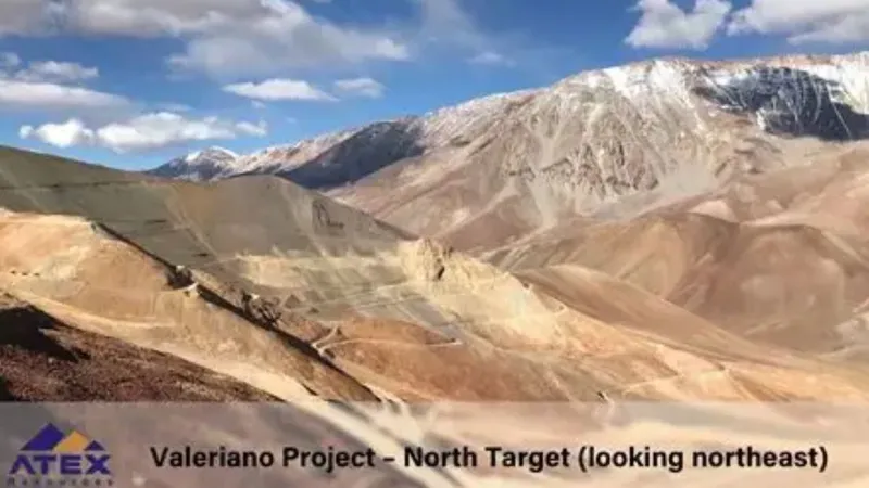 ATEX Resources presenta nuevo informe técnico y confirma potencial de clase mundial en proyecto cuprífero Valeriano