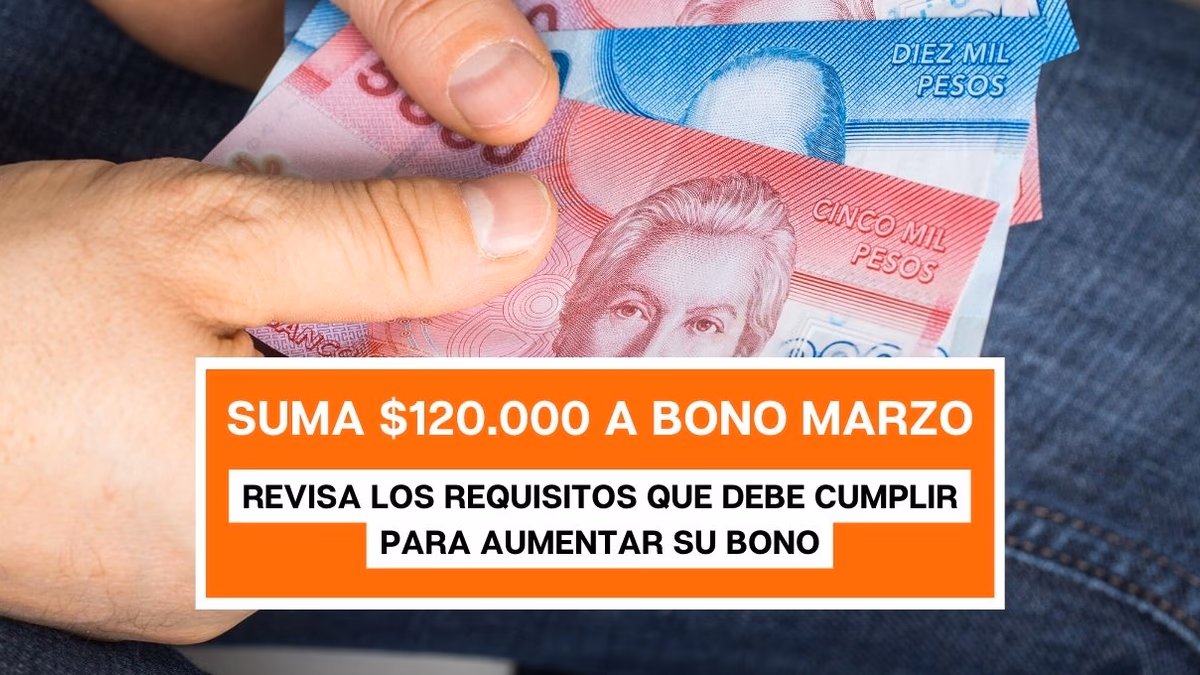 Aumento en $120.000: Cómo aumentar mi Bono Marzo