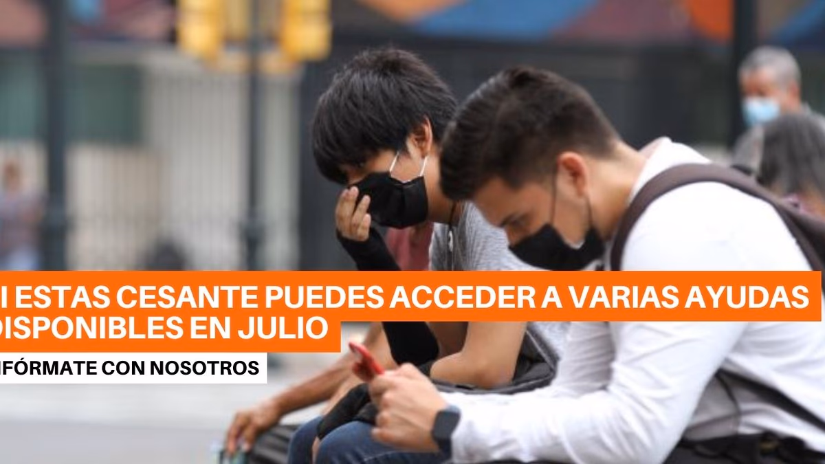 Ayudas económicas en Julio para cesantes