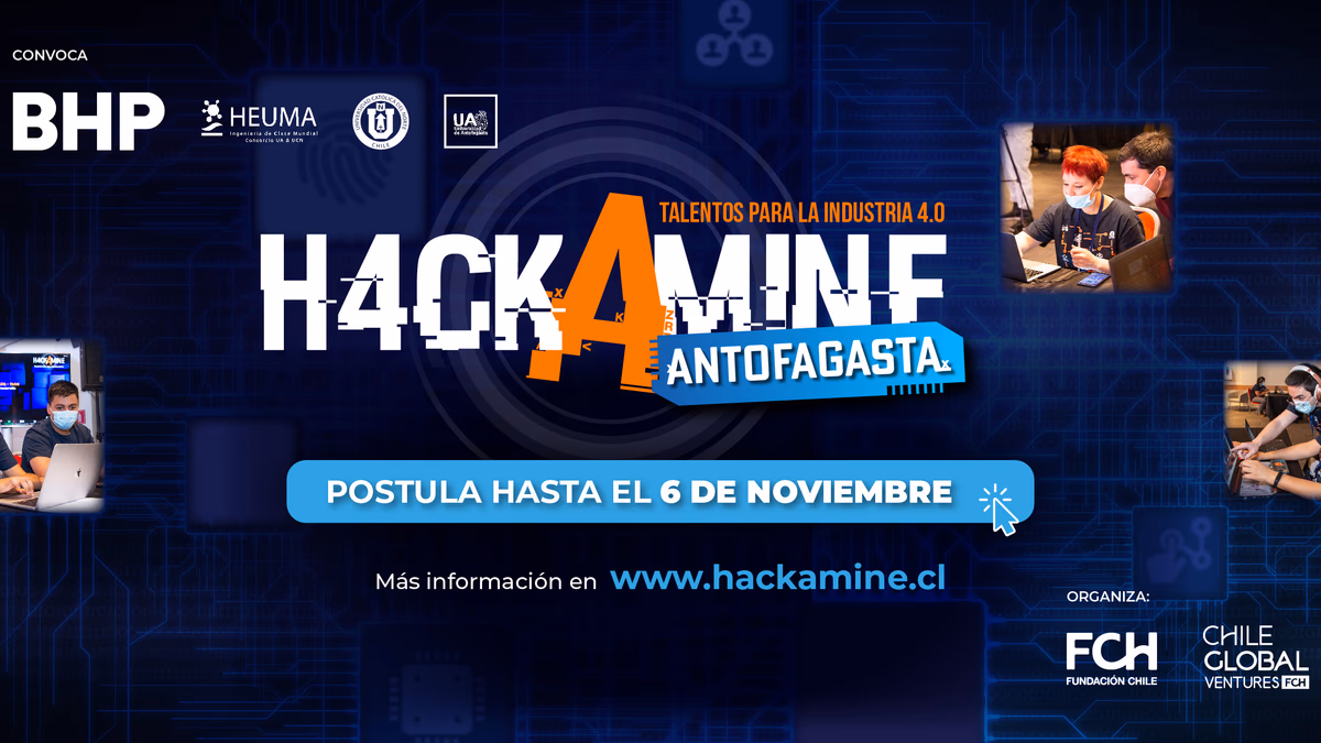 BHP lanza cuarta versión de Hackamine en busca de los mejores estudiantes universitarios y egresados de la Región de Antofagasta