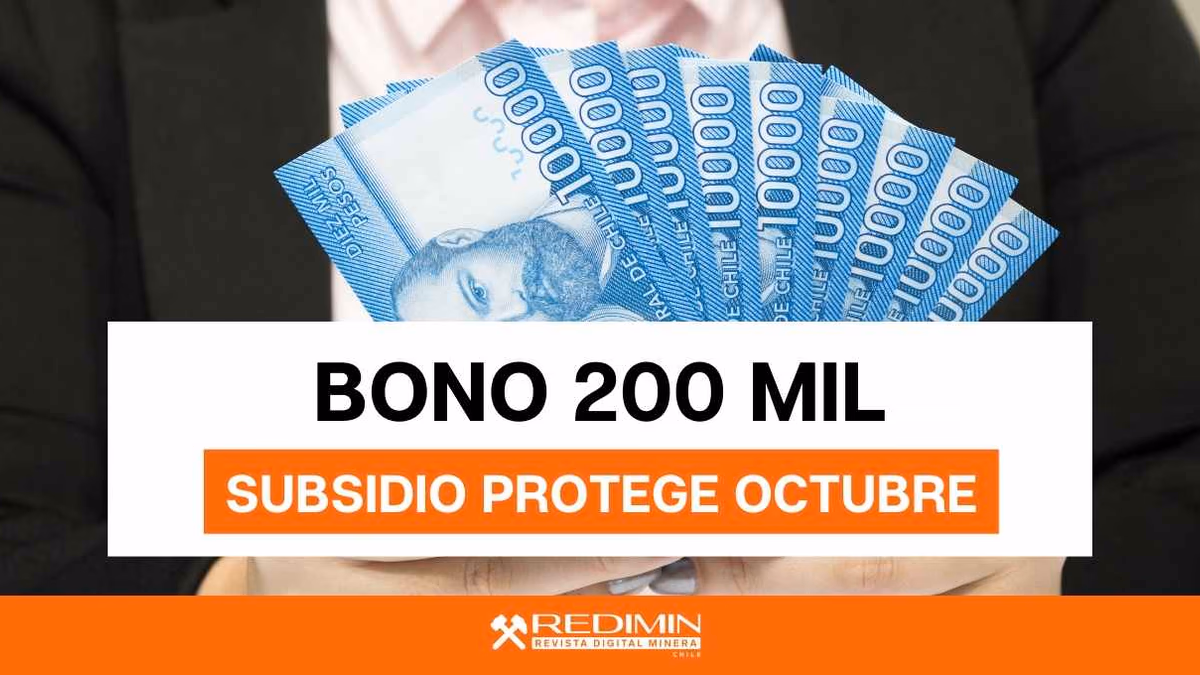Bono: Conoce quiénes reciben los $200.000 en octubre