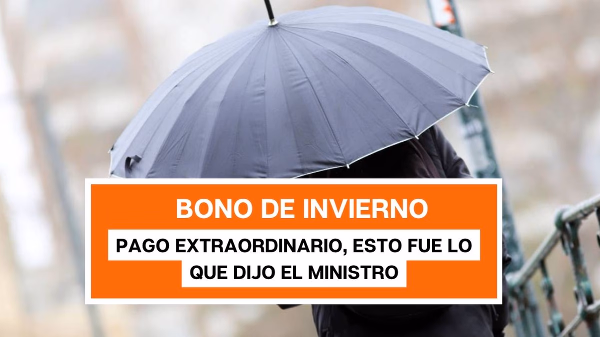 Bono Invierno extraordinario, lo que dijo el ministro de economía