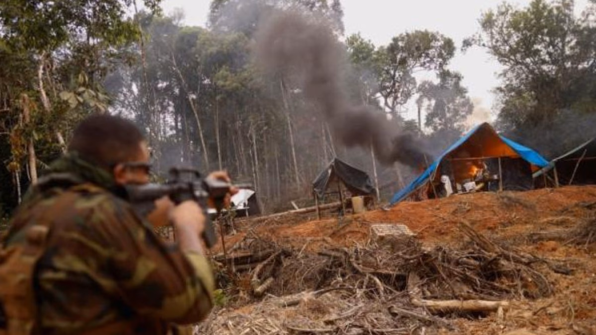 Brasil intensifica sus esfuerzos contra los mineros salvajes en la Amazonia