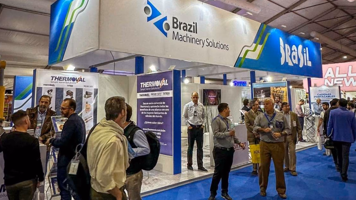 Brasil presenta tecnología e innovación en maquinaria y equipos de minería en Expomin 2025