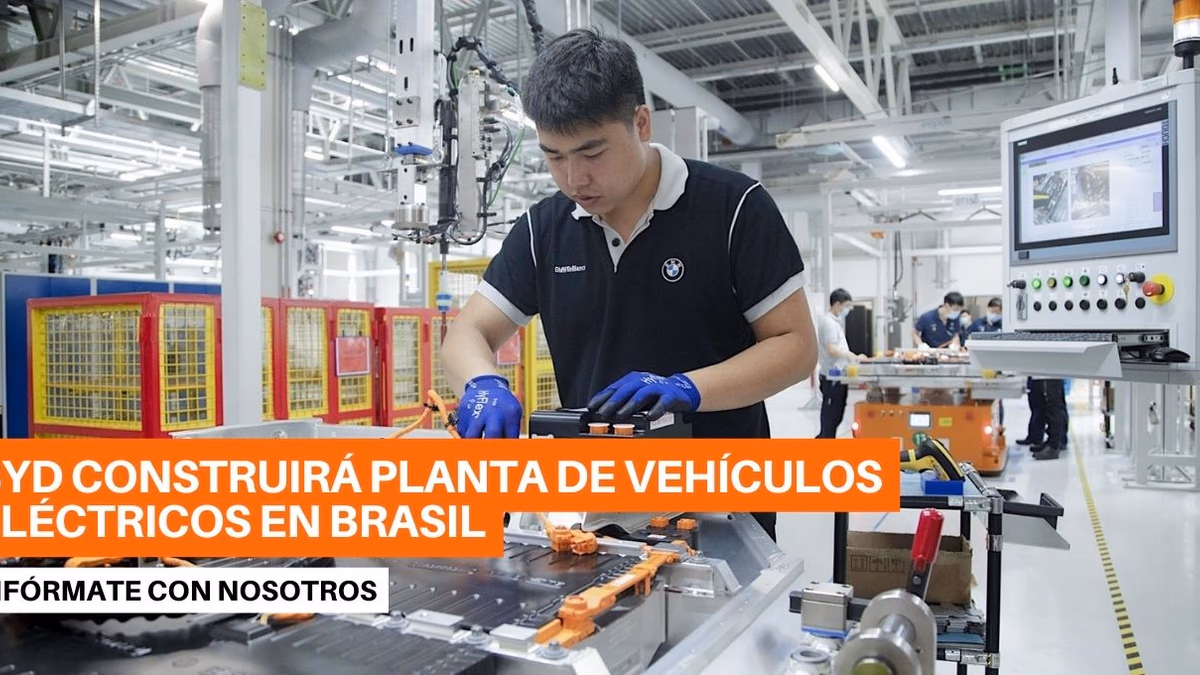 BYD construirá su primera planta de vehículos eléctrico fuera de Asia en Brasil