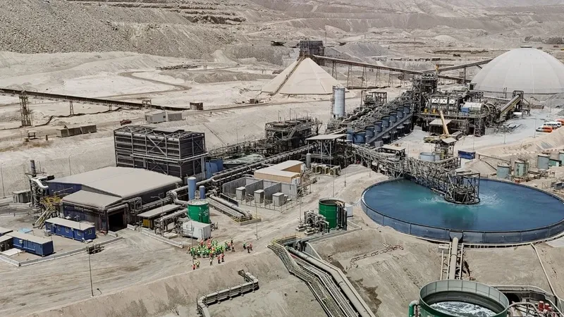 Capstone Copper logra EBITDA récord de US$329,1 millones pese a caída de 11% en producción