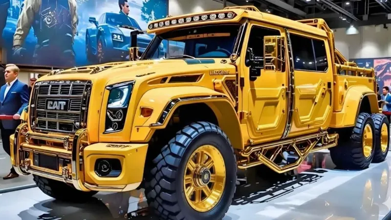 Caterpillar revela su Pickup 2025: lujo, potencia y tecnología de vanguardia