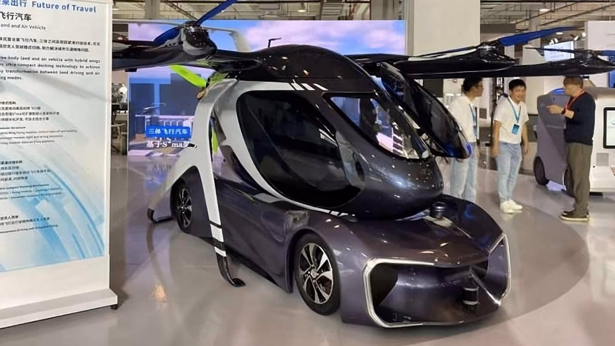 Chery presenta revolucionario automóvil volador y batería de estado sólido