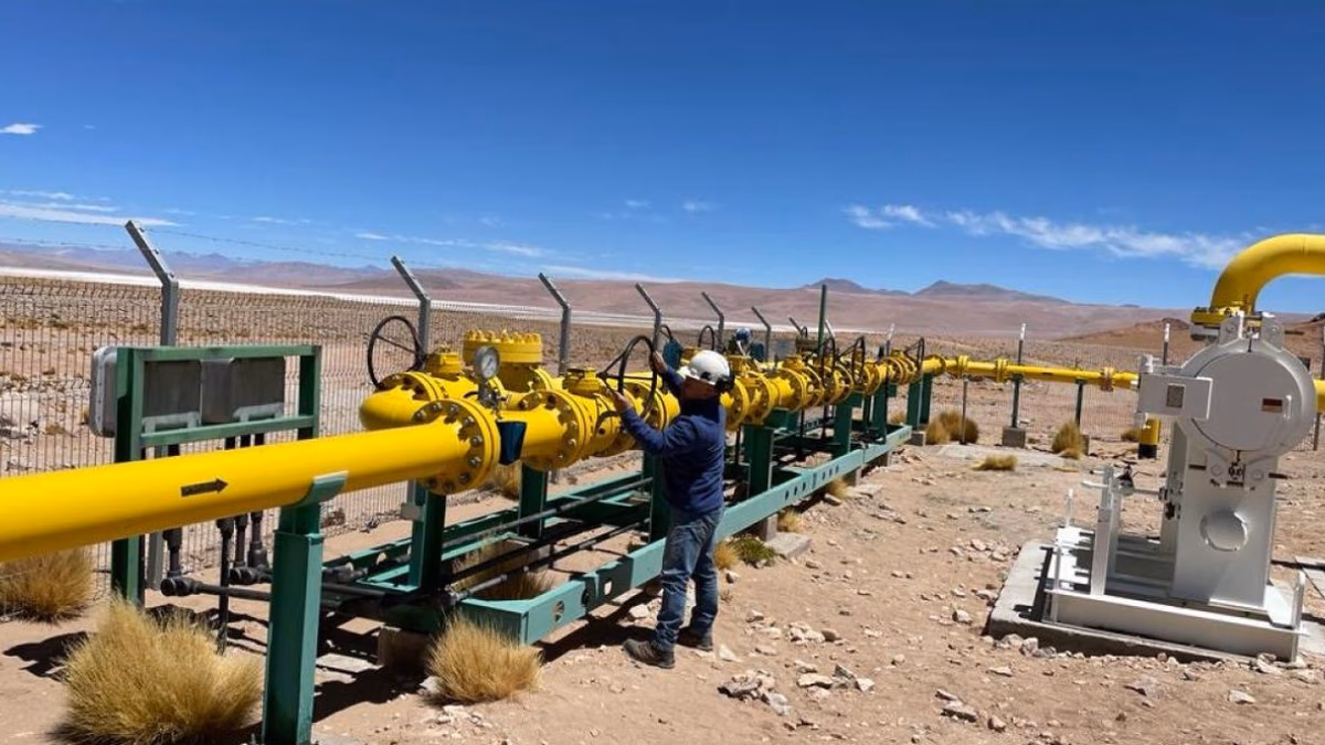 Chile retoma las importaciones de gas natural argentino al norte del país tras más de una década