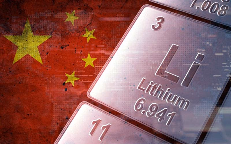 China cierra producción de una décima parte del suministro mundial de litio