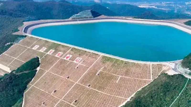 China inaugura la hidroeléctrica más alta del país, impulsando energía renovable