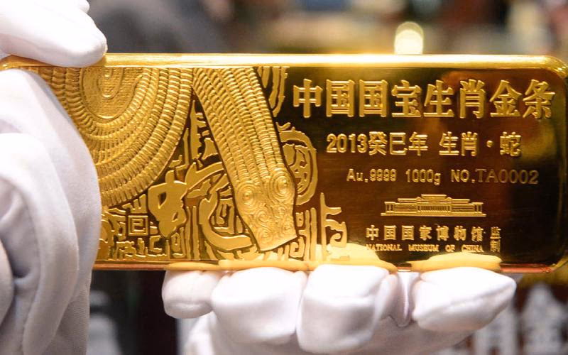 China sigue aumentando sus reservas de oro