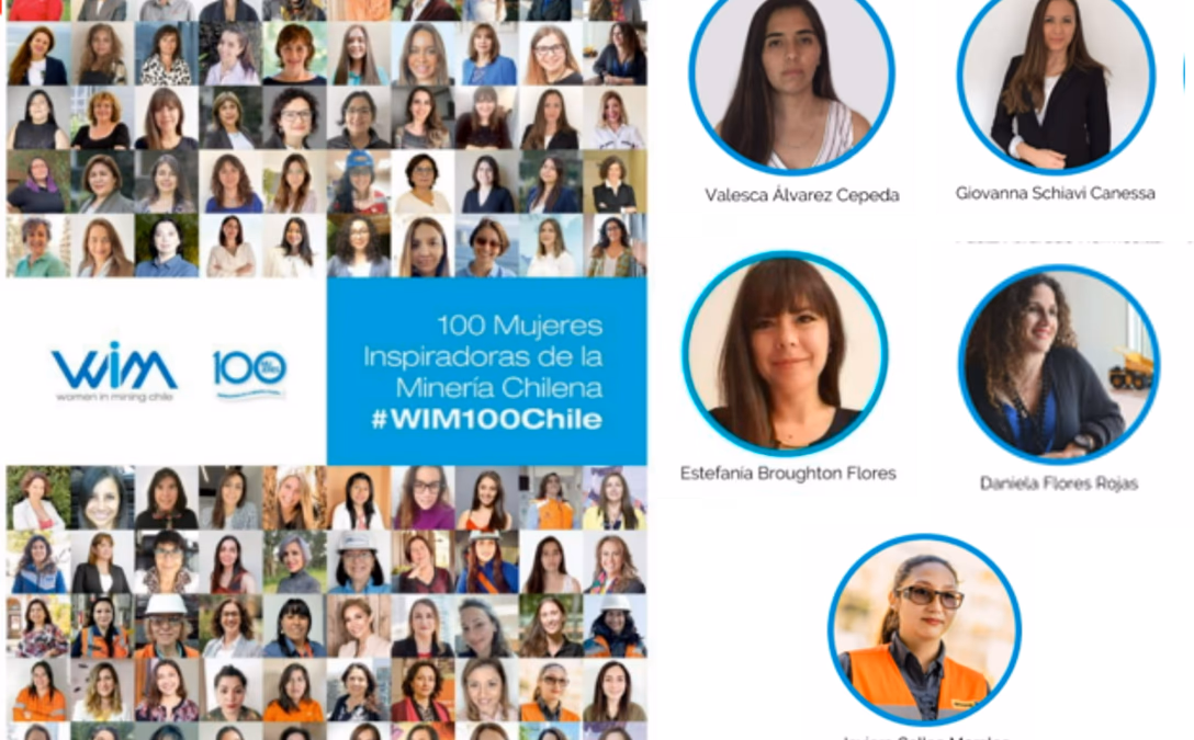 Cinco trabajadoras de Finning son reconocidas entre las 100 mujeres más inspiradoras de la minería chilena