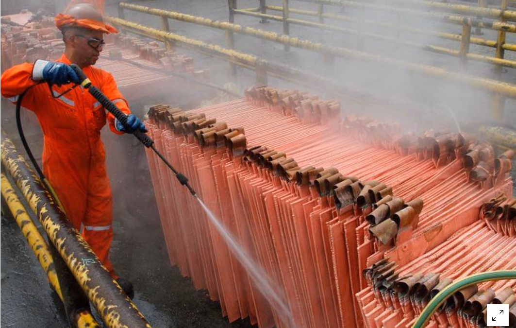 Cobre cae ante resurgimiento miedos por coronavirus