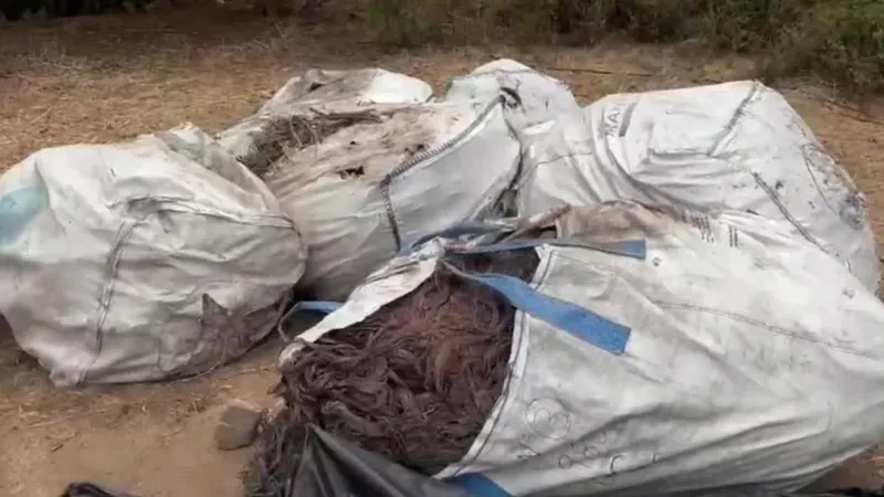 Cobre robado: PDI incauta 5 toneladas avaluadas en $50 millones en operativo en Paine
