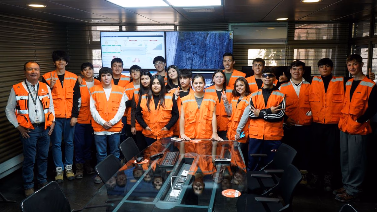 Codelco Andina abre sus puertas a las futuras generaciones de la industria minera