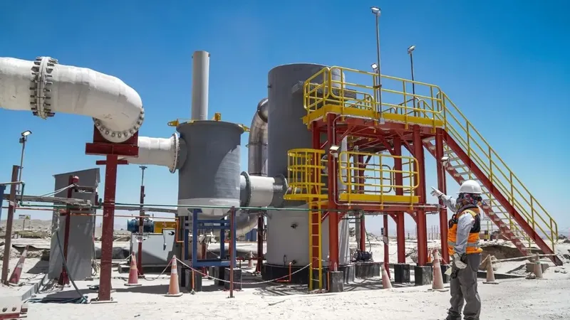 Codelco Gabriela Mistral implementa innovador sistema para reducir emisiones y mejorar productividad