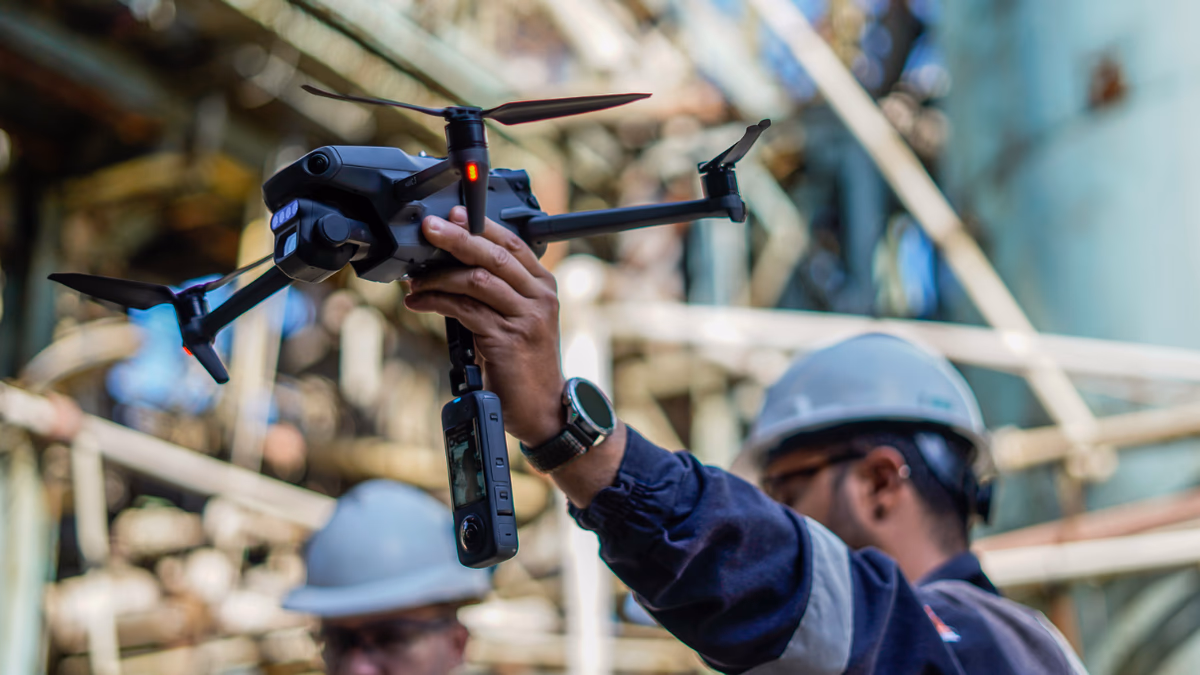 Codelco implementa drones de inspección para optimizar conservación en Fundición Ventanas