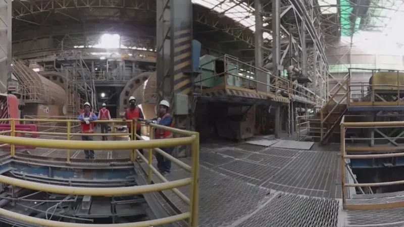 Codelco moderniza con éxito el molino SAG 17 de Chuquicamata
