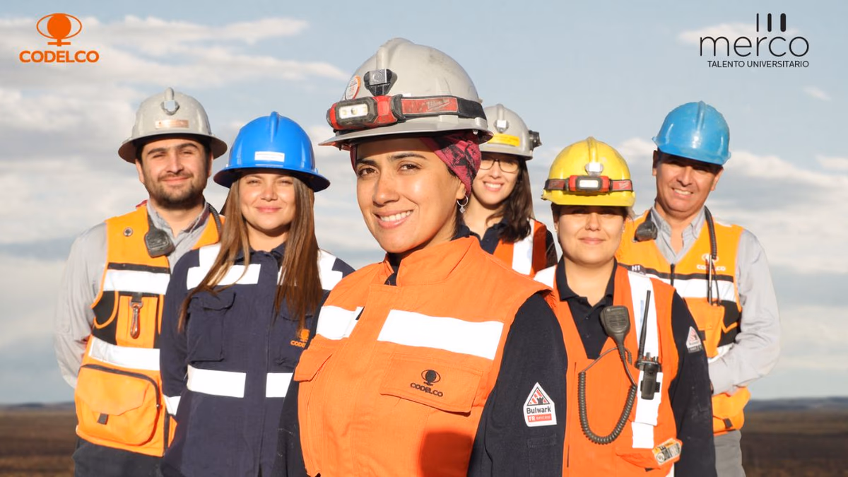 Codelco vuelve a posicionarse como la empresa más atractiva para trabajar entre los estudiantes de educación superior de Chile