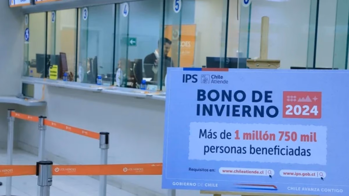 Comienza el pago del Bono Invierno 2024 para adultos mayores en Chile