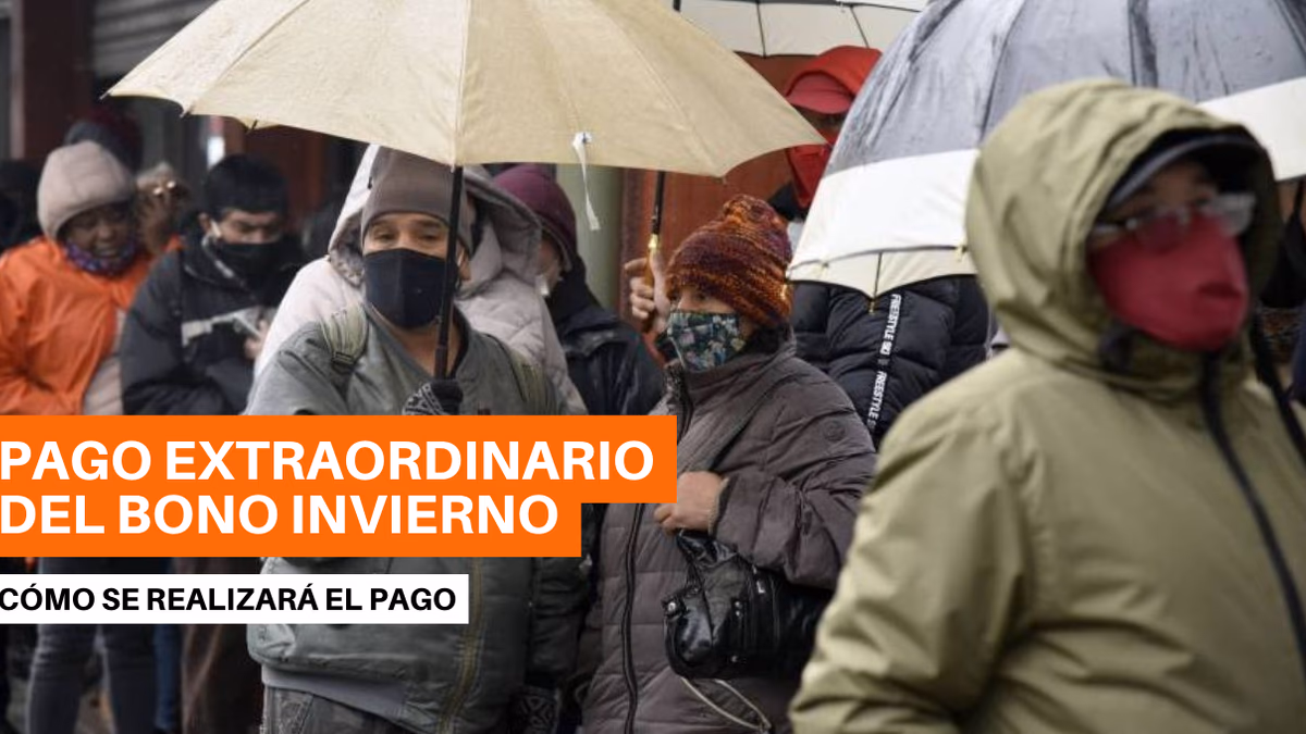 ¿Cómo se realizará el pago extraordinario del Bono Invierno? Así se entregarán los $60 mil pesos del beneficio