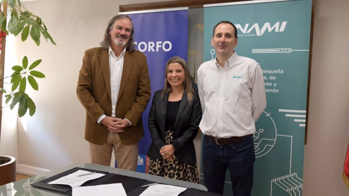 Corfo y Enami unen fuerzas para impulsar la minería sostenible
