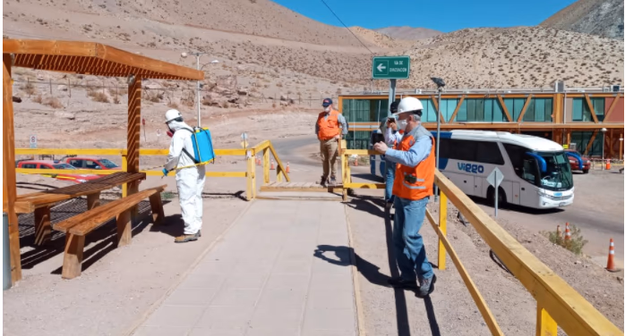 Covid-19: Seremi de Minería de la región de Atacama visitó la faena Caserones de Minera Lumina Copper Chile