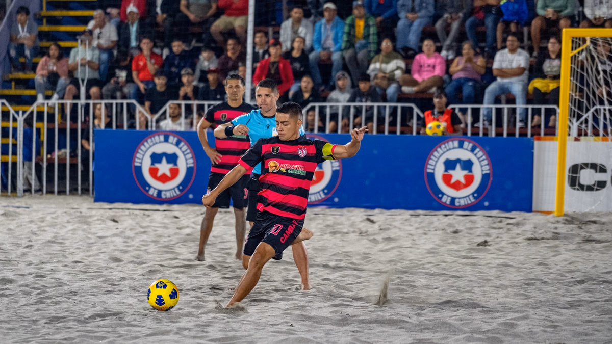 Cuadrangular Internacional Fútbol Playa Iquique se disputará en Arena Cavancha