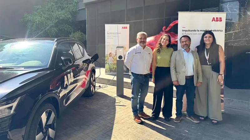 Eficiencia energética y electromovilidad: Las claves de ABB para acelerar la descarbonización en Chile