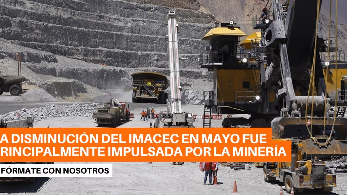 En mayo, la economía chilena incrementó su caída en lo que va del año