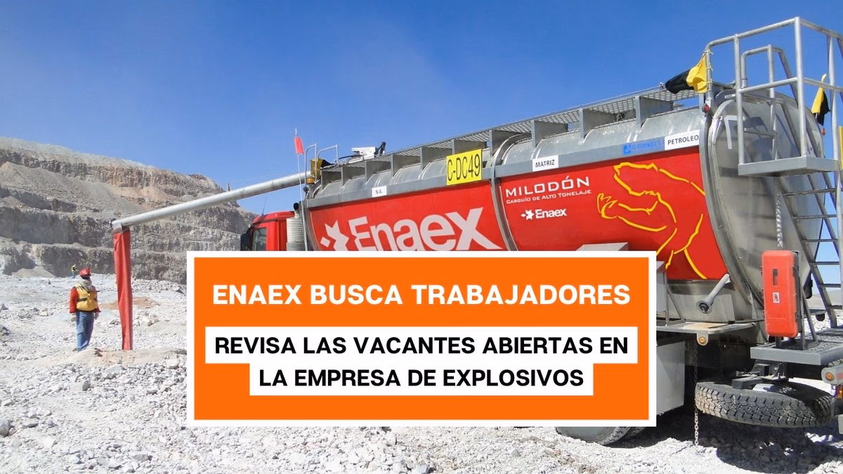 Enaex ofrece Oportunidades Laborales en la Región Minera de Antofagasta